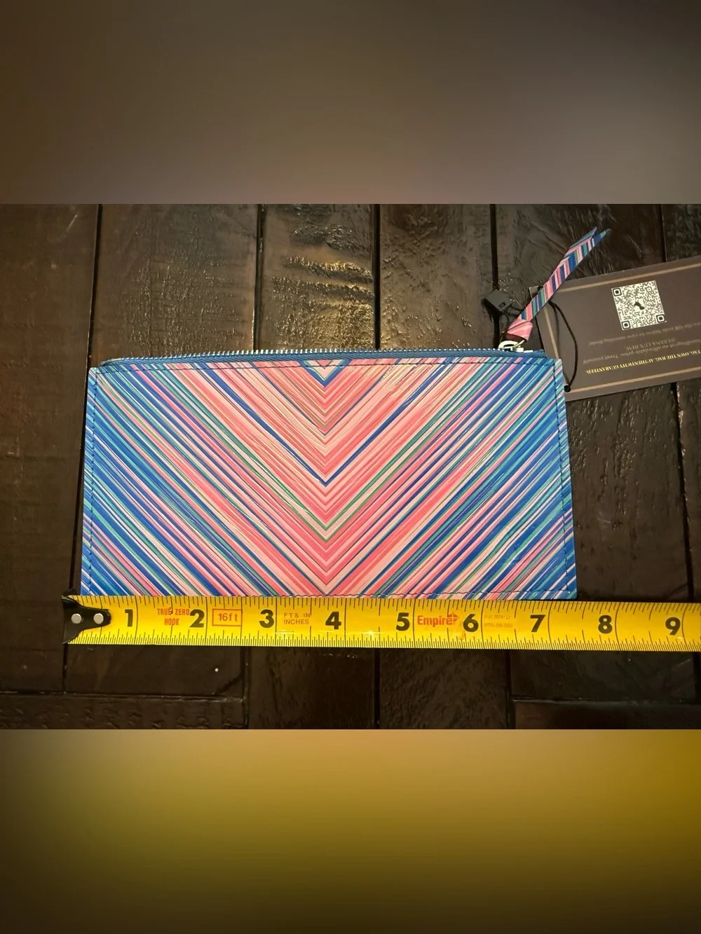 Authentic Louis Vuitton Pouch - Pink & Blue